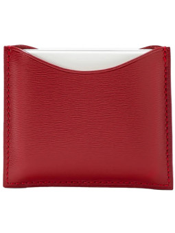 La Bouche Rouge Boîtier Compact Cuir Rouge