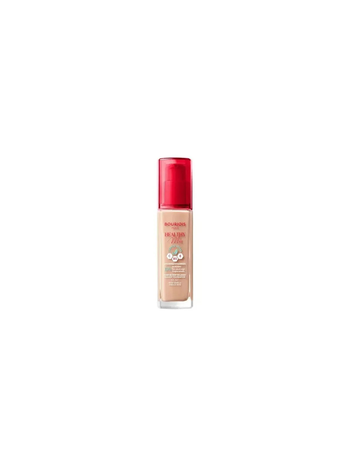 Bourjois Healthy Mix Fond de Teint Éclat 515 Rose Vanilla 30ml