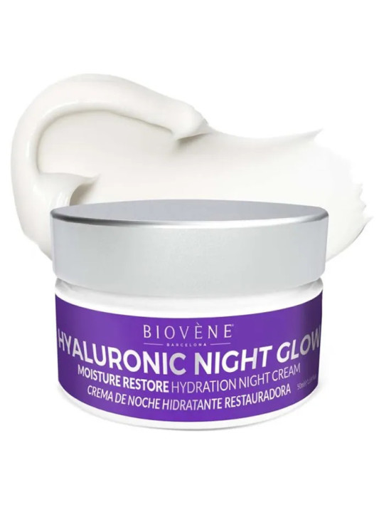 Biovene Hyaluronic Night Glow Crème de Nuit Hydratante 50ml