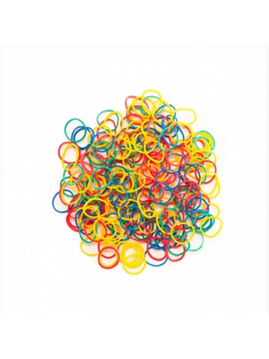 Eurostil Élastiques Cheveux Épais Colorés 8 unités