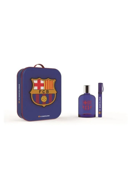 FC Barcelona Eau De Toilette Vaporisateur 100ml Coffret 3 Produits