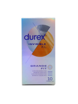 Durex Invisible XL Préservatifs Ultra Fins 10 unités