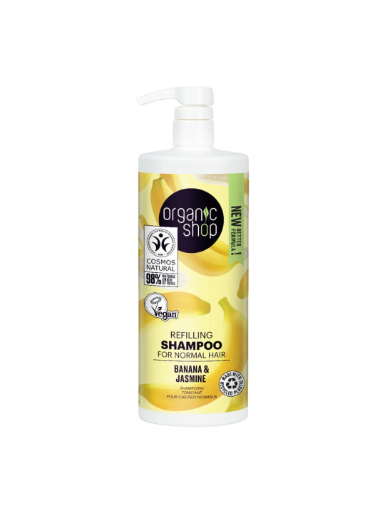 Organic Shop Banana Refillin Shampooing 1000ml