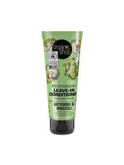 Organic Shop Artichoke Moisturizing Après-Shampooing Sans Rinçage Cheveux Secs 280ml