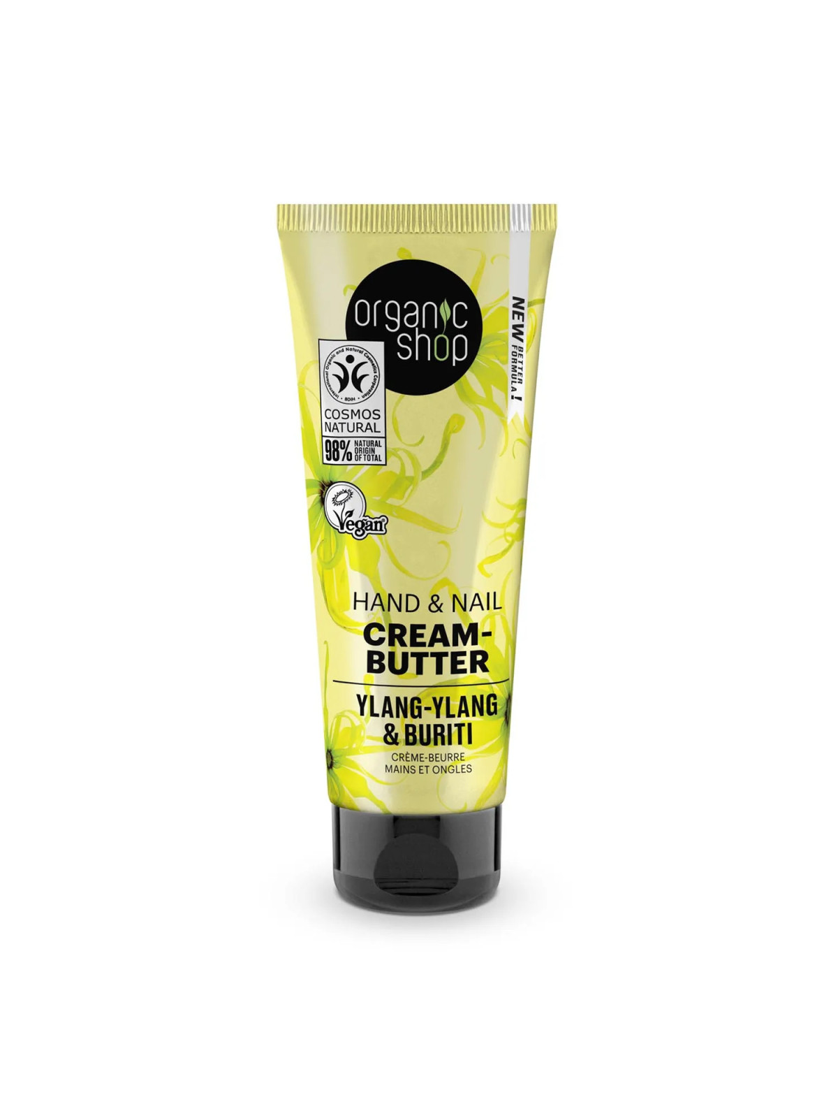 Organic Shop Ylang-Ylang Crème-Beurre Mains et Ongles 75ml