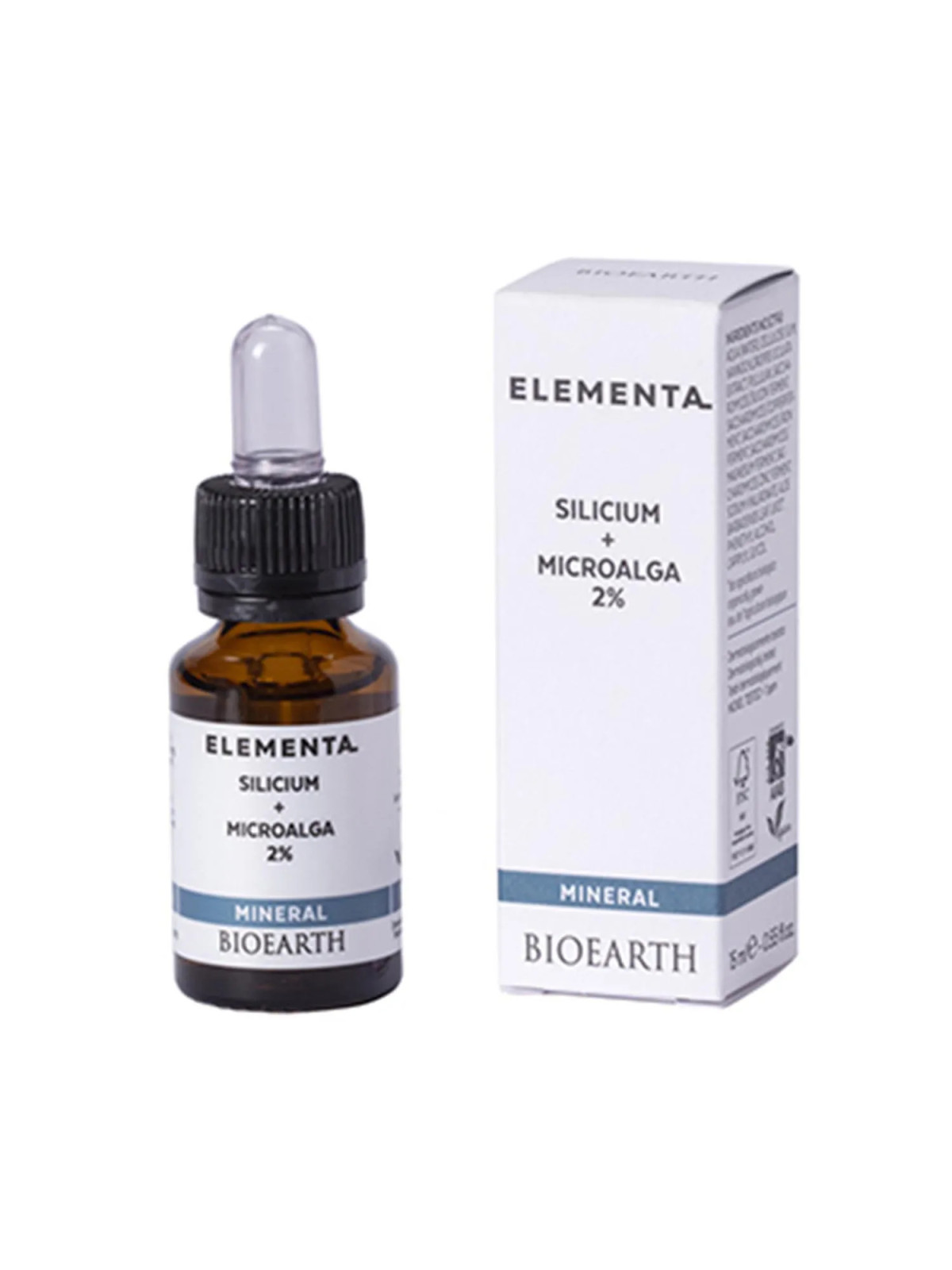 Bioearth Elementa Concentré Minéral Silicium Microalgue 15ml