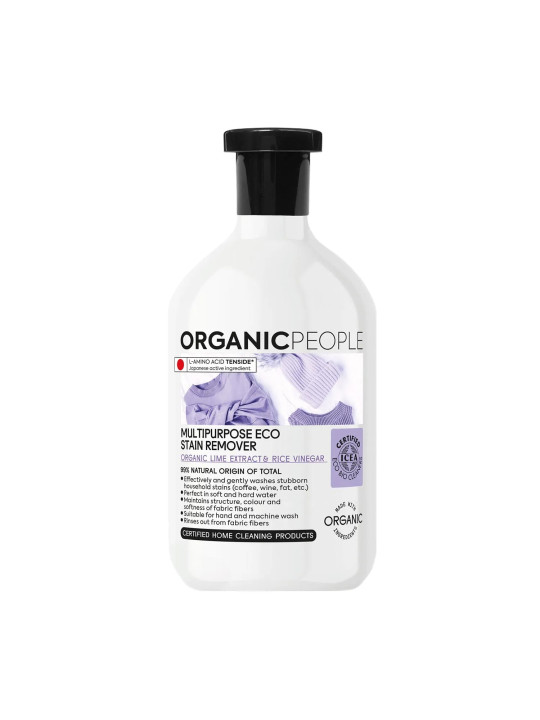 Organic People Détachant Multi-Usages Écologique Citron Vert et Vinaigre de Riz 200ml