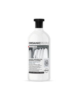 Organic People Lessive Écologique Linge Blanc Nénuphar et Riz Japonais 200ml
