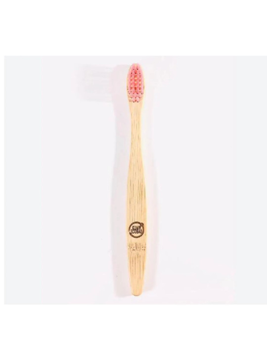 Lovyc Kids Brosse à Dents Bambou Rose 1 Unité