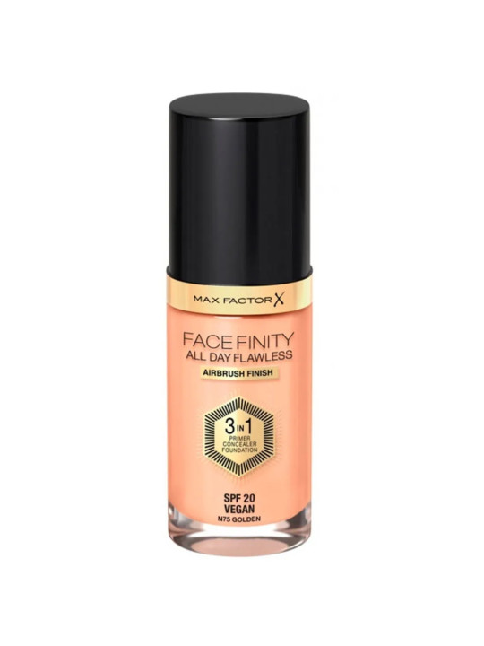 Max Factor Facefinity All Day 3in1 Primer, Concealer & Foundation 75 Golden 30ml