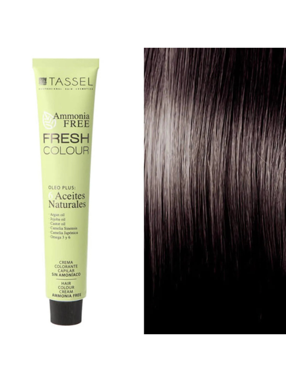 Eurostil Fresh Colour Crème Colorante Sans Ammoniaque Châtain Moyen 1 unité