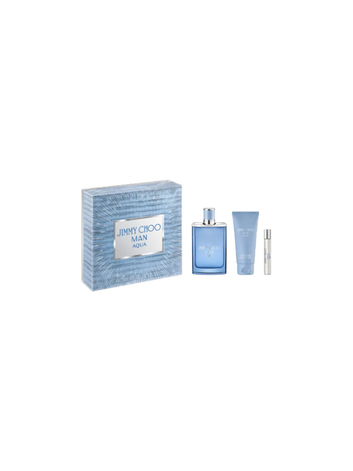 Jimmy Choo Man Aqua Eau de Toilette Vaporisateur 100ml Coffret 3 Produits