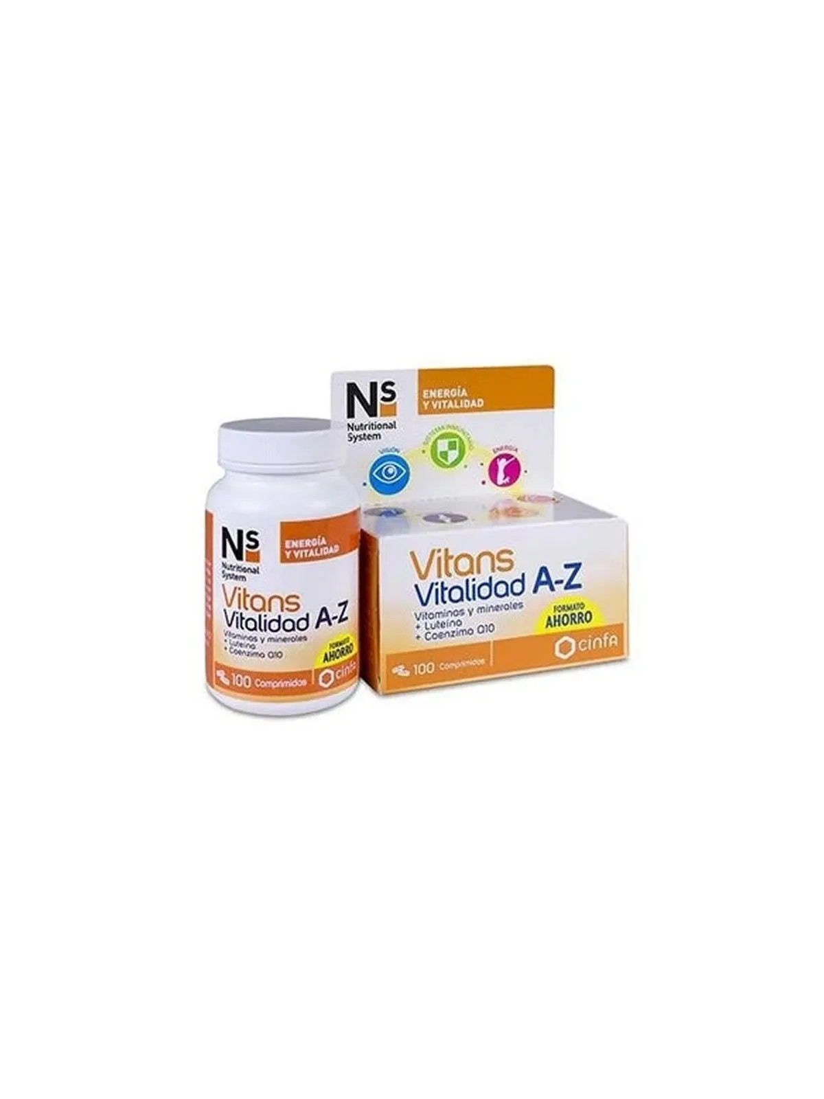 NS Vitans Vitalité A-Z 100 Comprimés