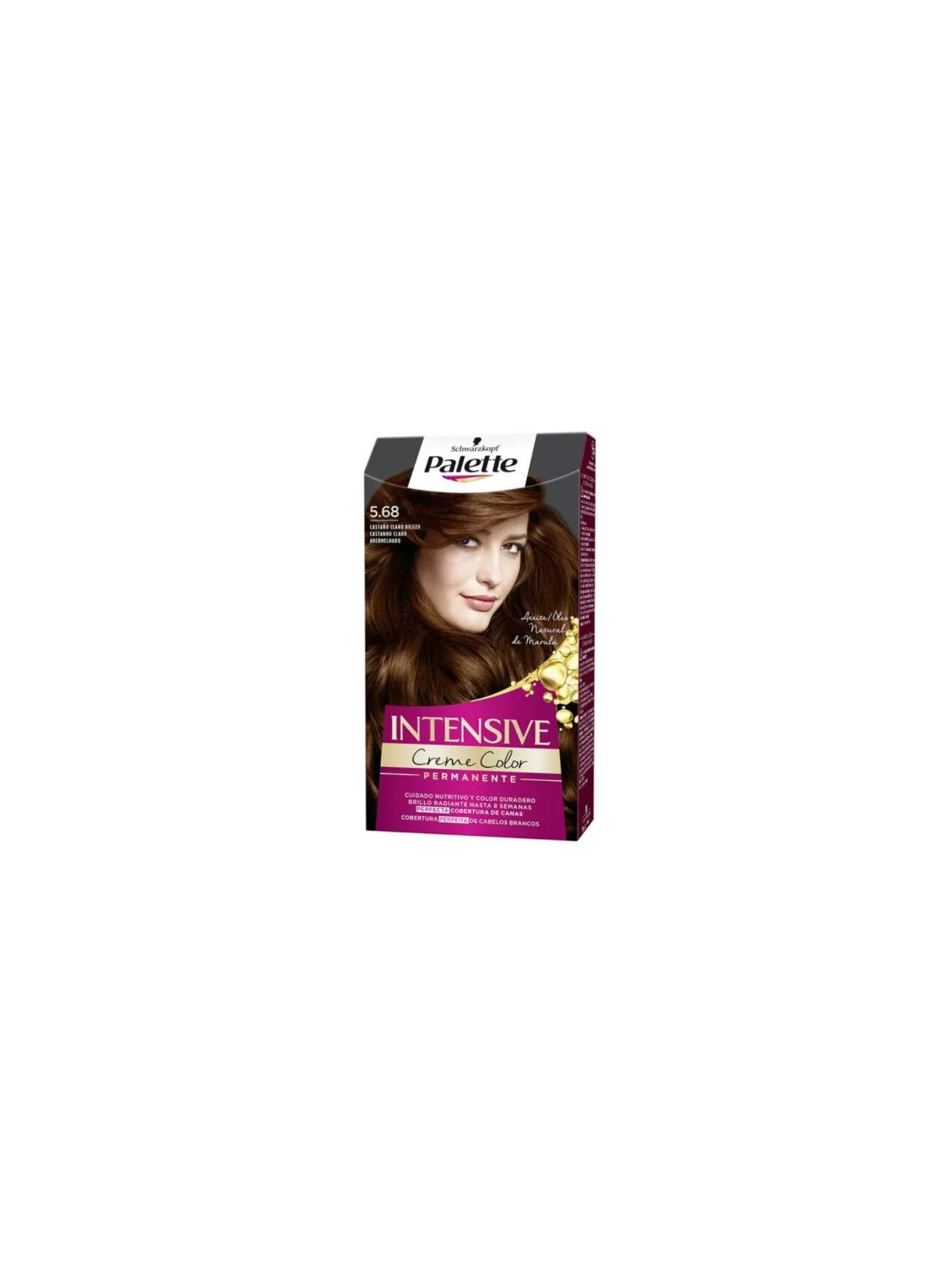 Schwarzkopf Palette Intensive Creme Color Tint 5.68 Light Reddish Brown