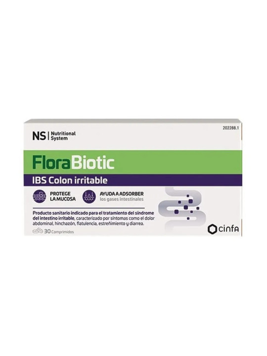 NS Florabiotique Ibis Colon Irritable 30 Comprimés