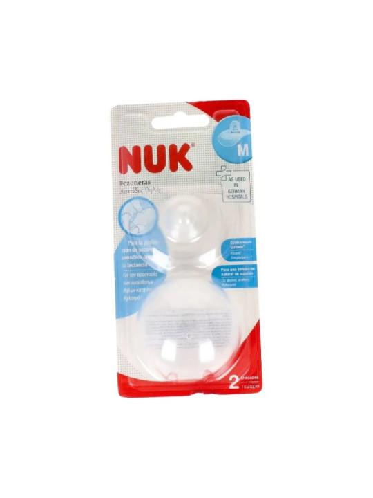Nuk Protège-Mamelon en Silicone Taille M 2 Unités